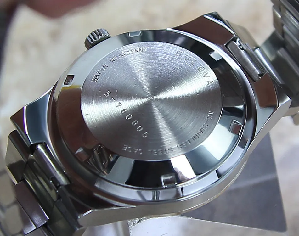 Bulova N8 Swiss Made Day Date Auto 36mm Men's 1970 Watch