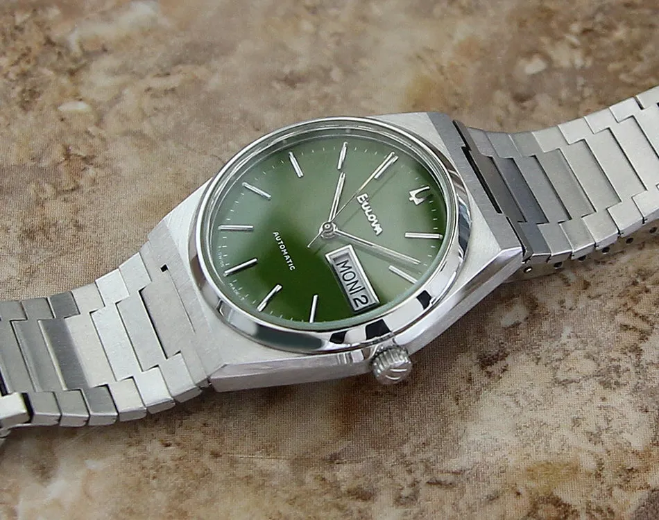 Bulova N9 Swiss Made Day Date Auto 36mm Men's 1970