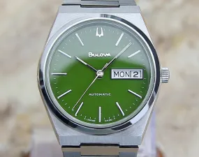 Bulova N9 Swiss Made Day Date Auto 36mm Men's 1970