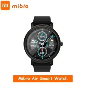 Buy Xiaomi Mibro Air Smartwatch Black Color Available In Pakistan
