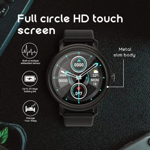 Buy Xiaomi Mibro Air Smartwatch Black Color Available In Pakistan