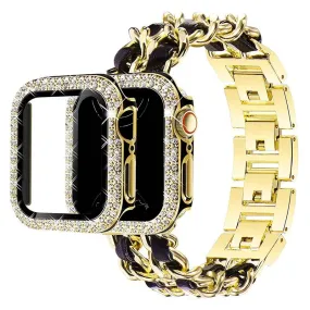 Carpe Luxury Steel Leather Band   Case