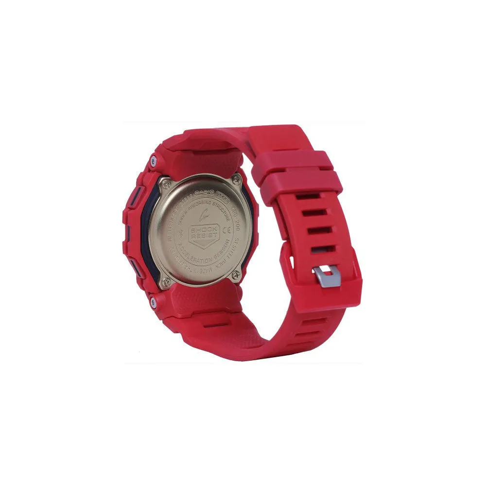 Casio GBD-200RD-4DR G-Shock Sporty Vibrant Red Training Watch