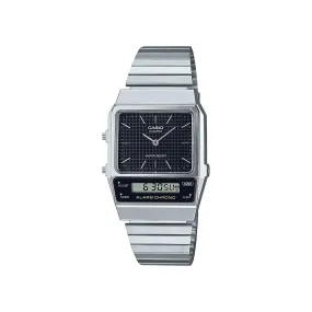 Casio Steel Vintage Duo Watch - AQ800E-1A