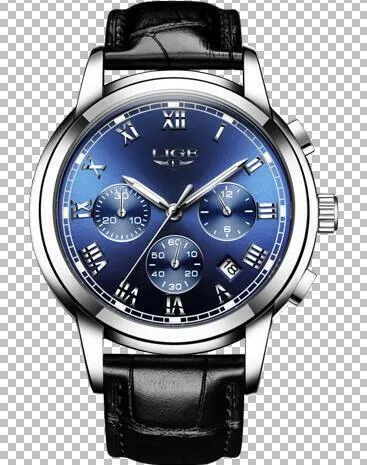 Casual Fashion Trend Business Waterproof Belt Watch | Men's Multi-Function Luminous Watch