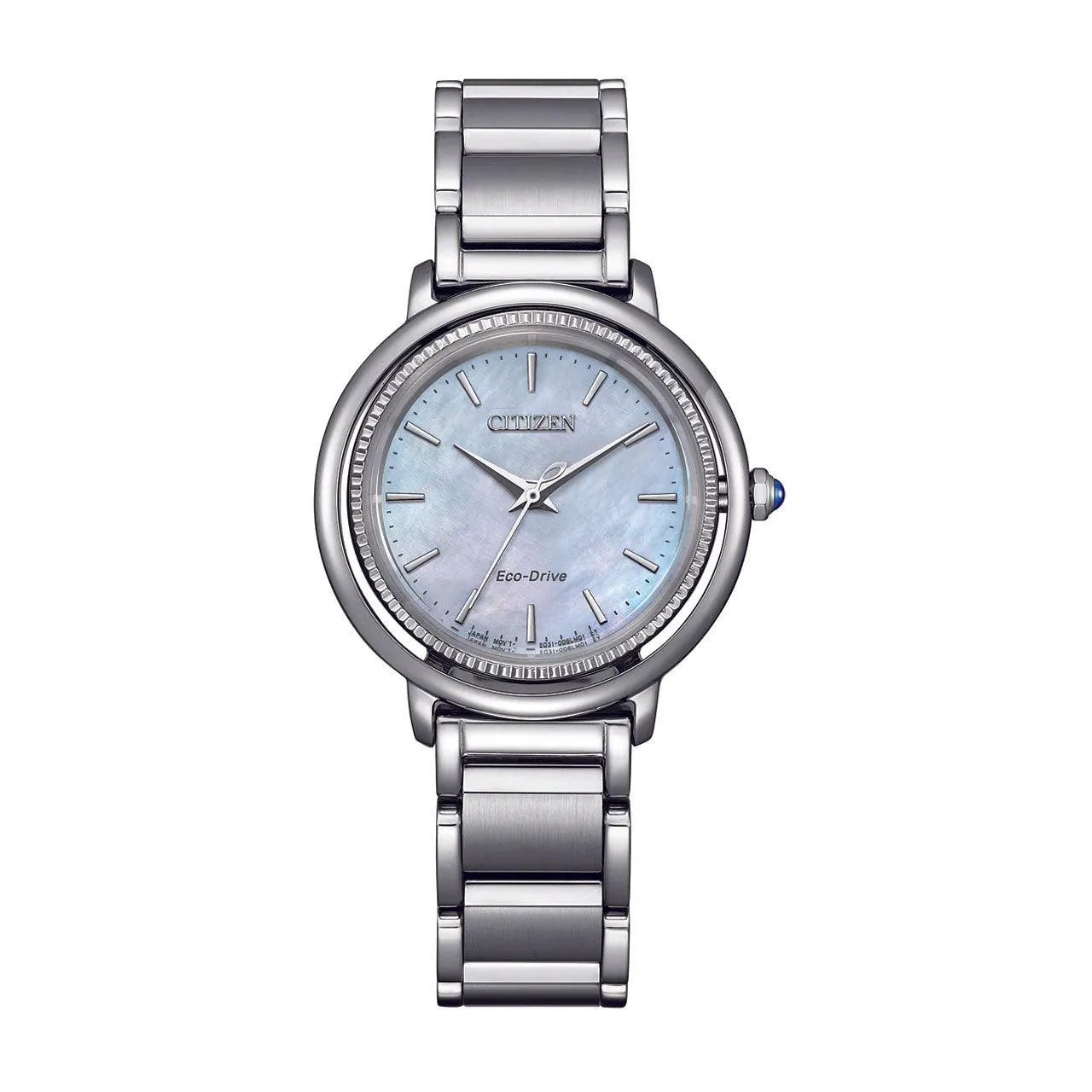 Citizen EM1100-84D - Citizen Ladies Dress Eco-Drive with Mother of Pearl Dial Watch