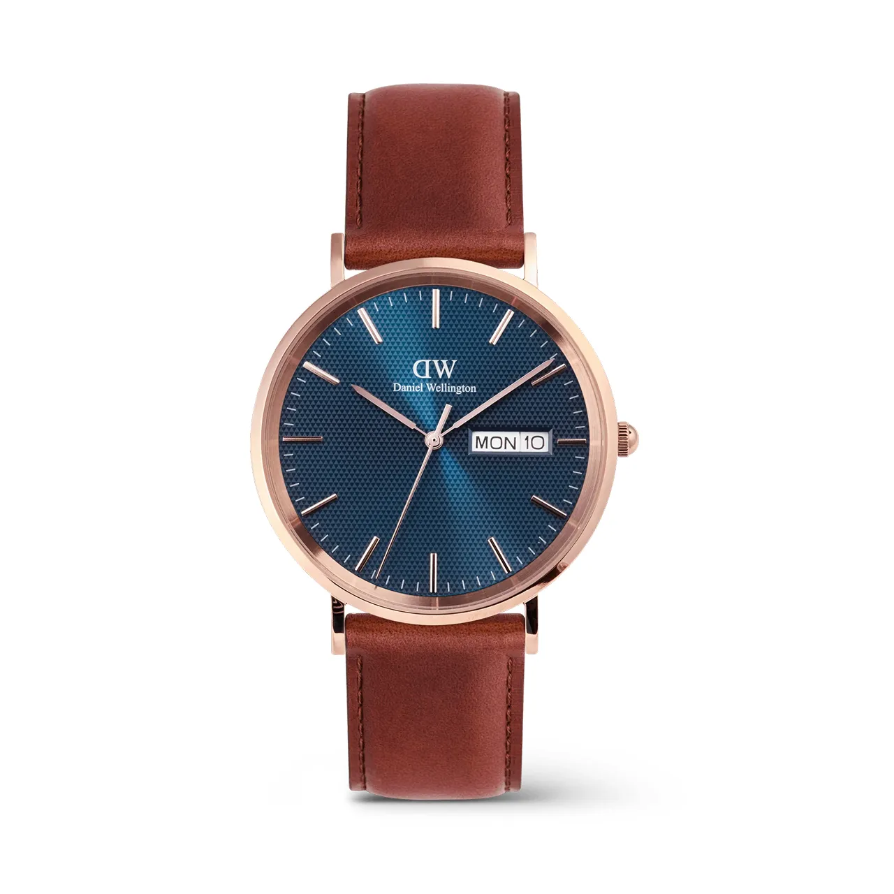 Classic Day Display St Mawes Rose Gold Arctic Watch