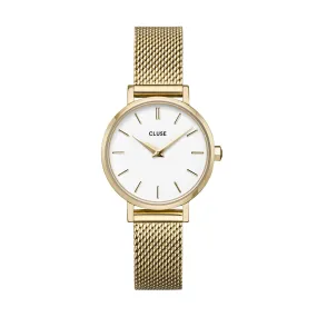 Cluse Boho Chic Petite Gold Plated Mesh Strap Ladies Watch