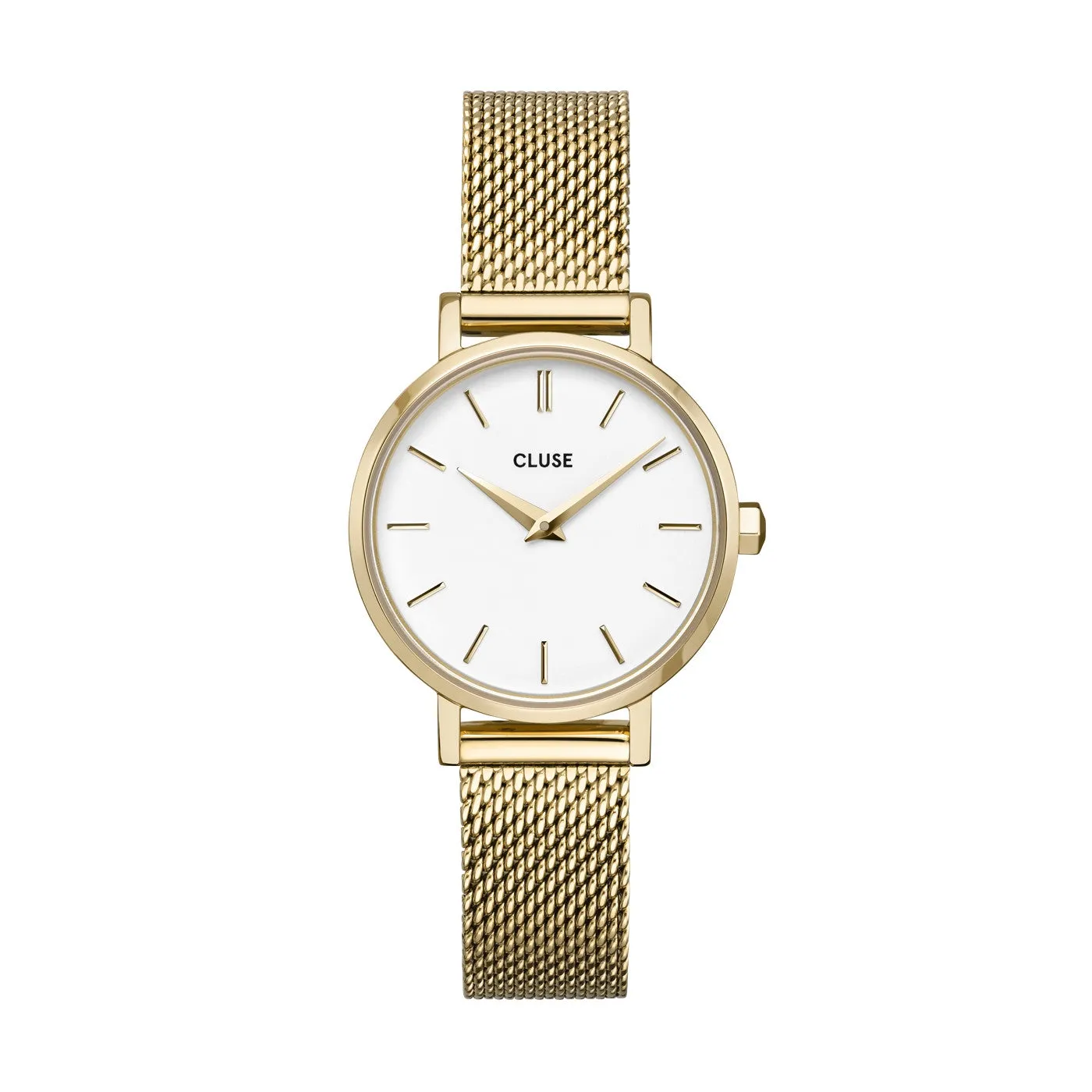 Cluse Boho Chic Petite Gold Plated Mesh Strap Ladies Watch