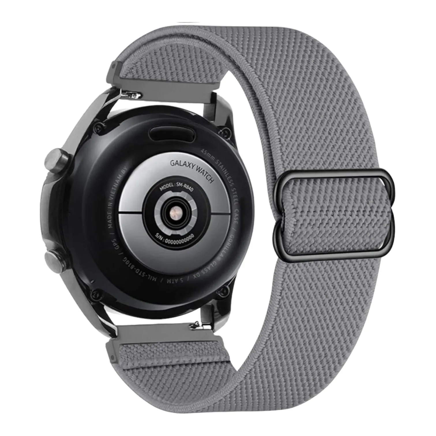 Daniel Washington Classic 40mm Braided Loop Flex Watch Straps