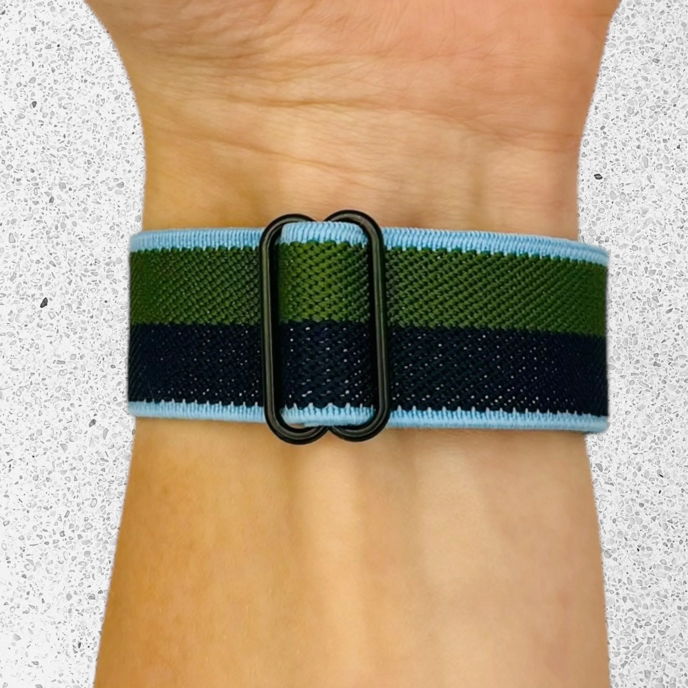 Daniel Washington Classic 40mm Braided Loop Flex Watch Straps