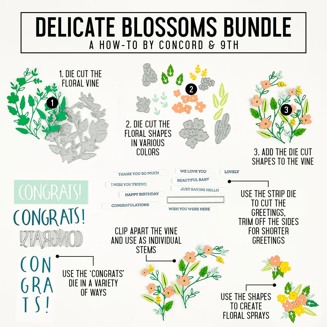Delicate Blossoms Dies