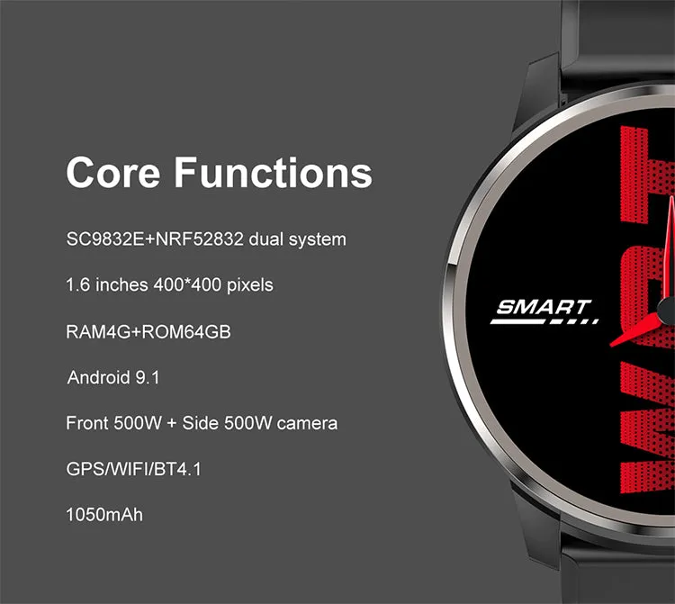 Deosai iS30 - 4G Android Smartwatch