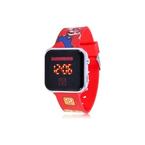 Digital LED watch Mario