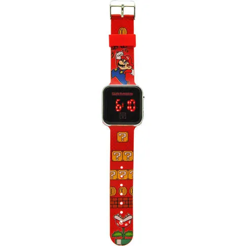 Digital LED watch Mario