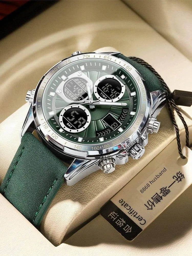 Digital Waterproof Sports Watch for Men's