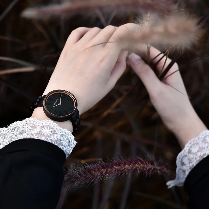 DODO DEER Minimalist Ladies Wooden Watches for women