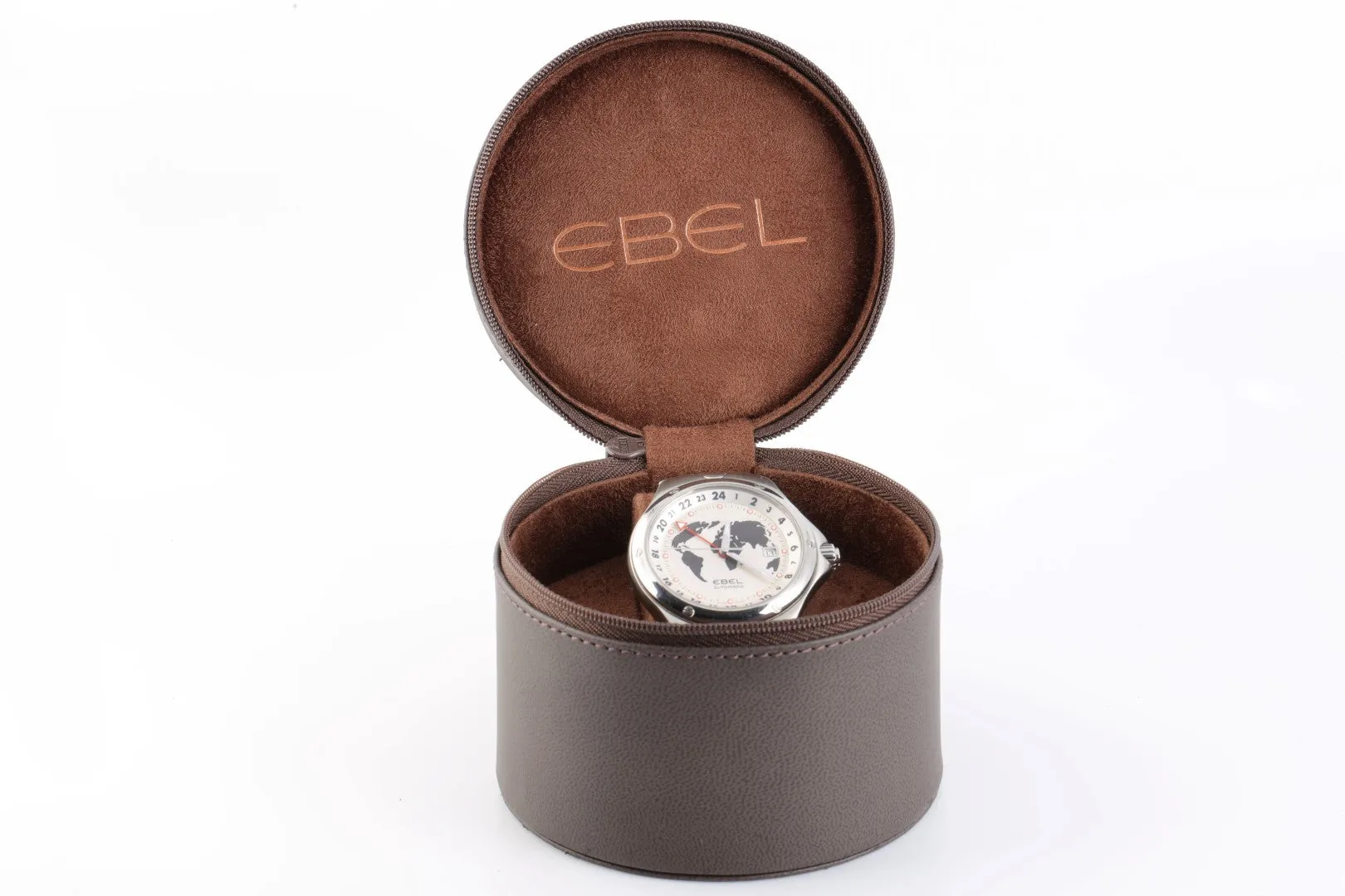 Ebel Sport Wave GMT E9123K51 Stainless Steel 41mm Men's Watch