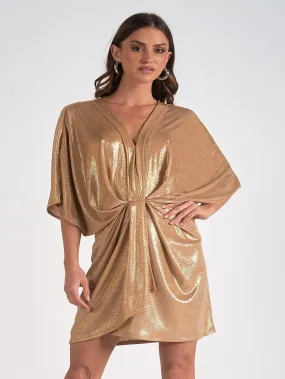 Elan Golden Hour Dress - Gold