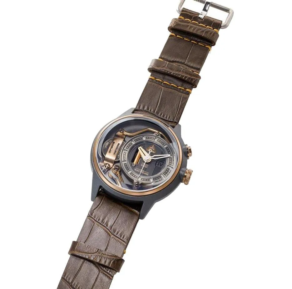 Electricianz Brown Mokaz Crocoz Watch ZZ-A1C/02-CR
