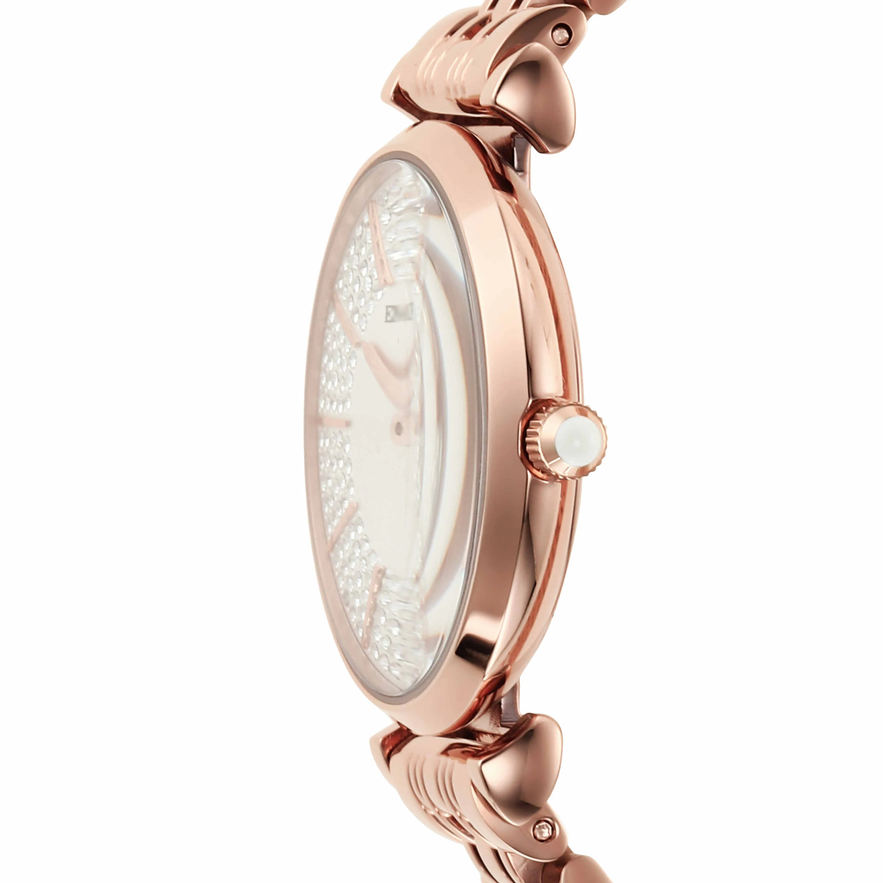 Emporio Armani Rose Gold Tone Analogue Watch AR11446