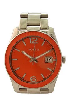 es3729p perfect boyfriend stainless steel watch by fossil -For -For Women