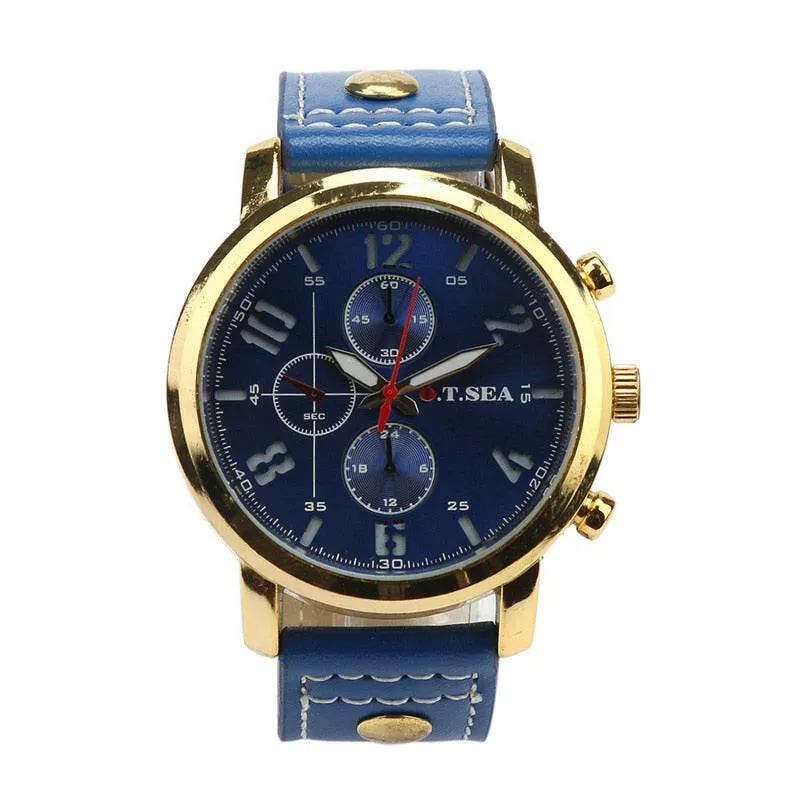 Fashion Watches for Men - Casual Military Sports Quartz Analog Wrist Watch