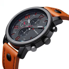 Fashion Watches for Men - Casual Military Sports Quartz Analog Wrist Watch