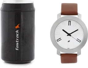 Fastrack NG3120SL01C Bare Basic Watch - For Men