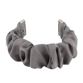 Fitbit Versa 3 / Sense Fabric Replacement Bracelet Scrunchie (Joint circumference: 180-240mm) - Gray