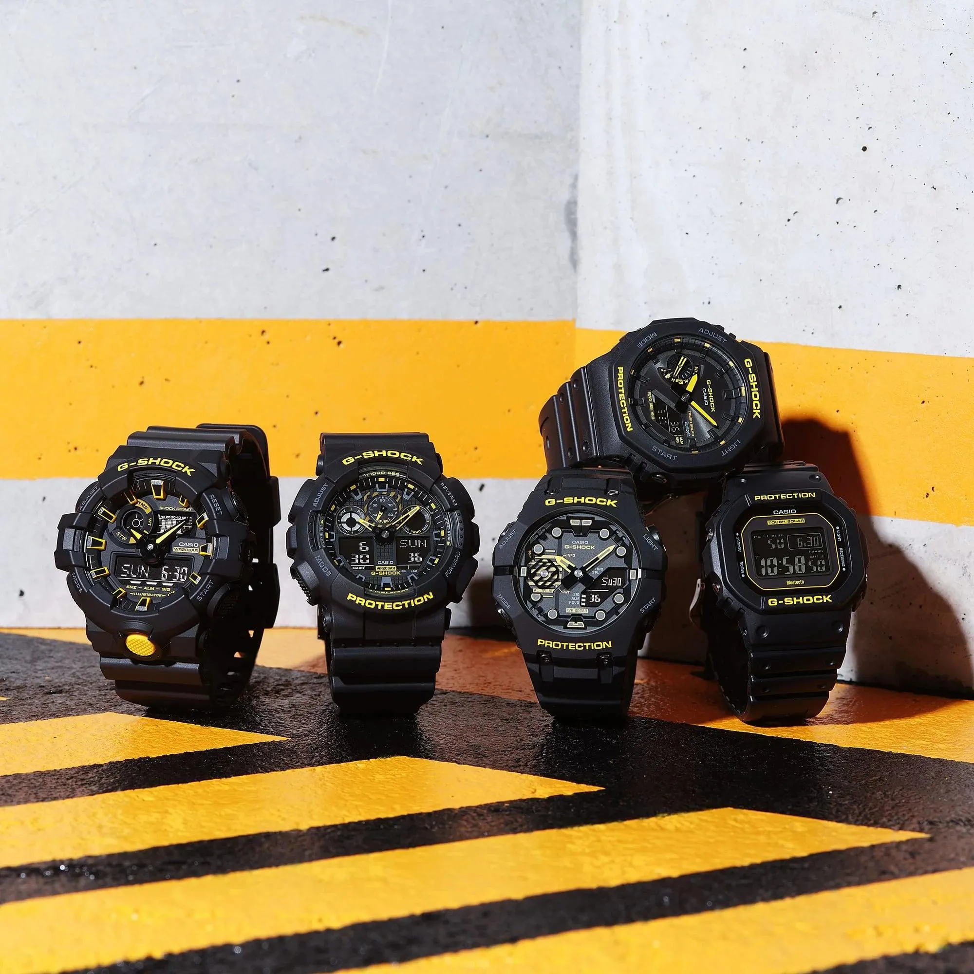 G-Shock Black & Yellow - GA700CY-1A
