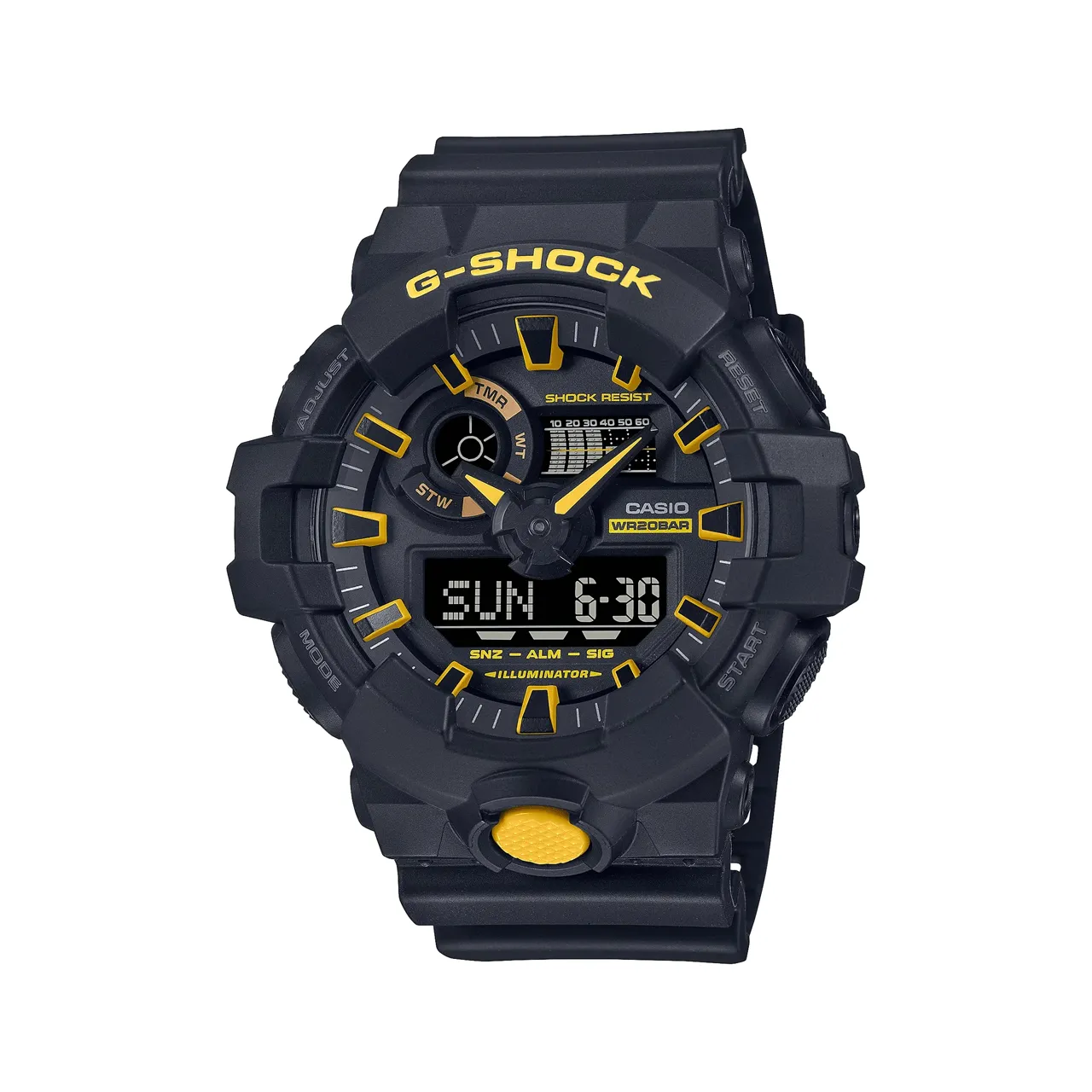 G-Shock Black & Yellow - GA700CY-1A