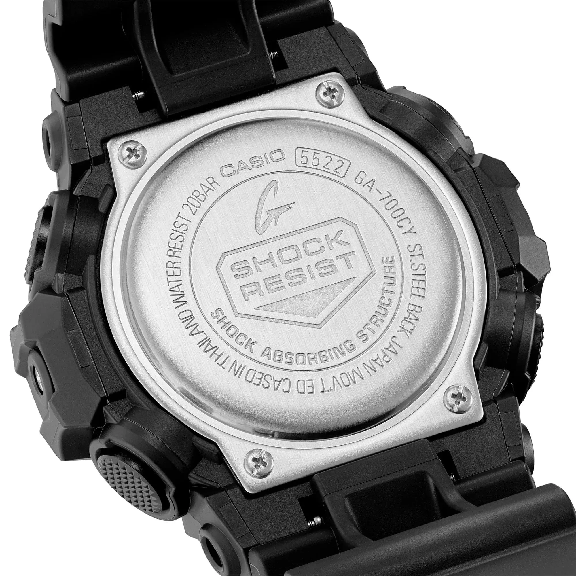 G-Shock Black & Yellow - GA700CY-1A