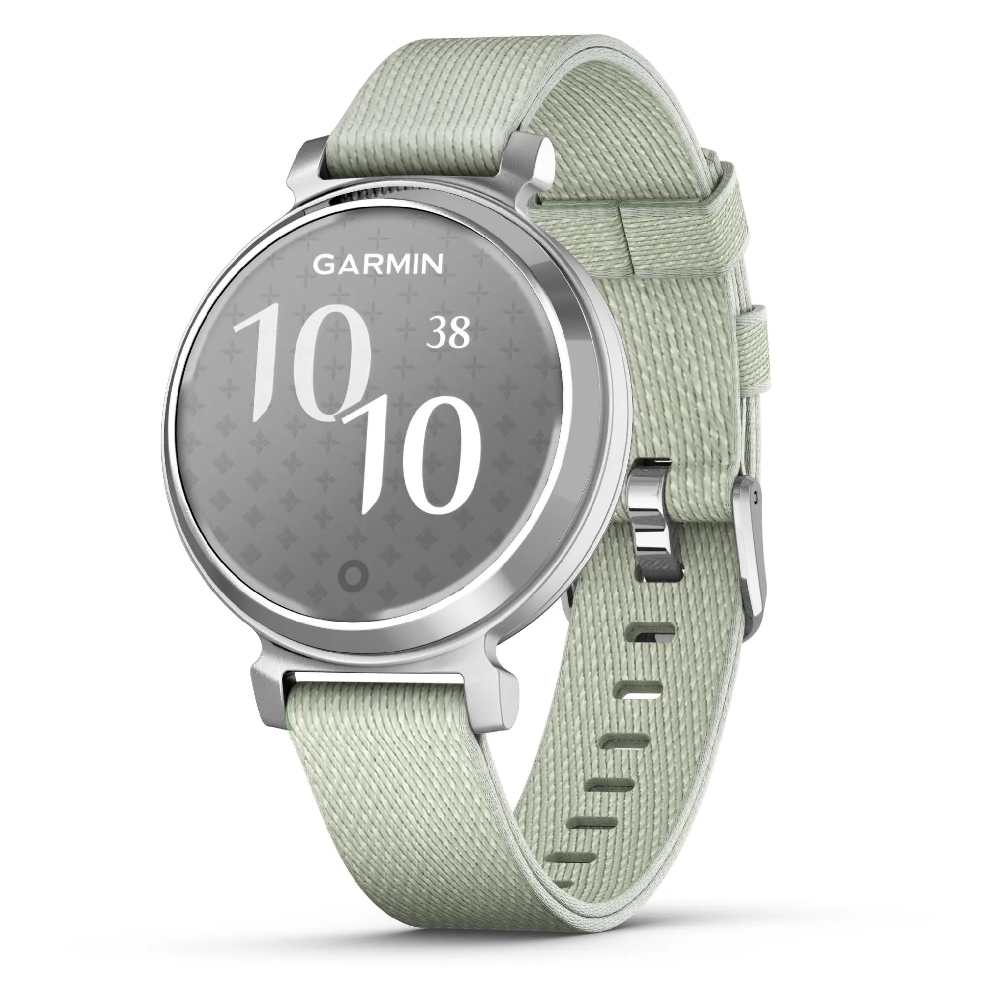 Garmin Lily® 2 Classic, Silver with Sage Grey Fabric Band