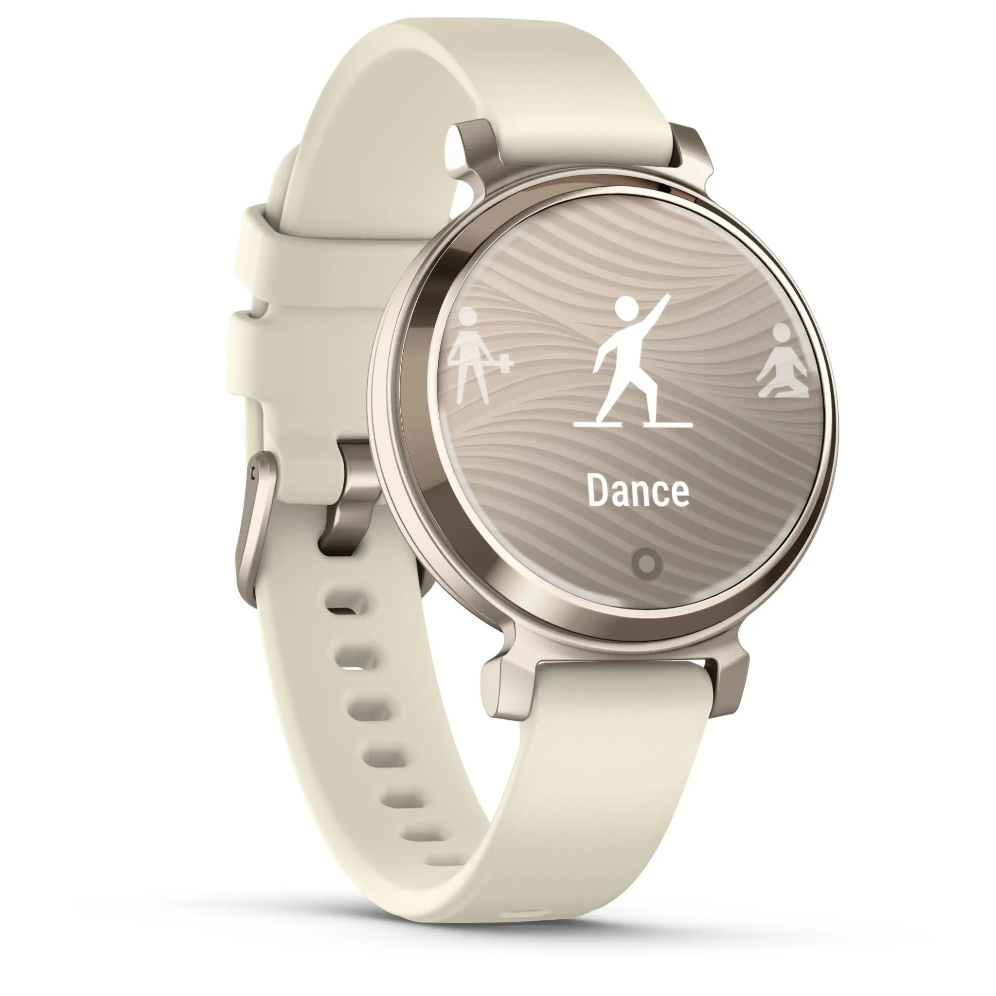 Garmin Lily® 2, Cream Gold with Coconut Silicone Band