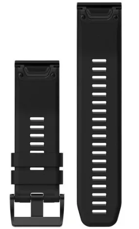 Garmin Watch Bands QuickFit 26 Amp Black Silicone