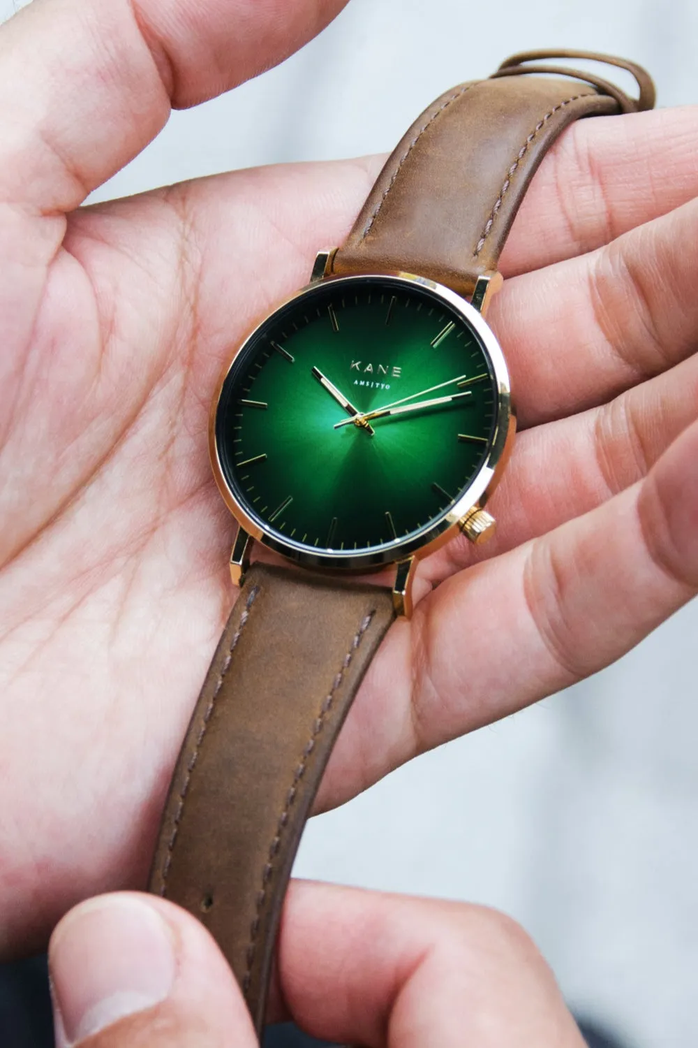 Gold Jade Vintage Brown