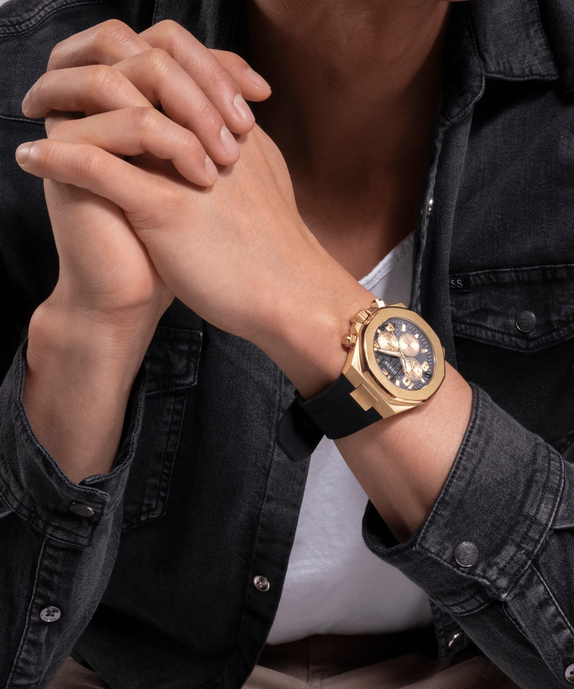 Guess Empire Black Men's Watch GW0583G2