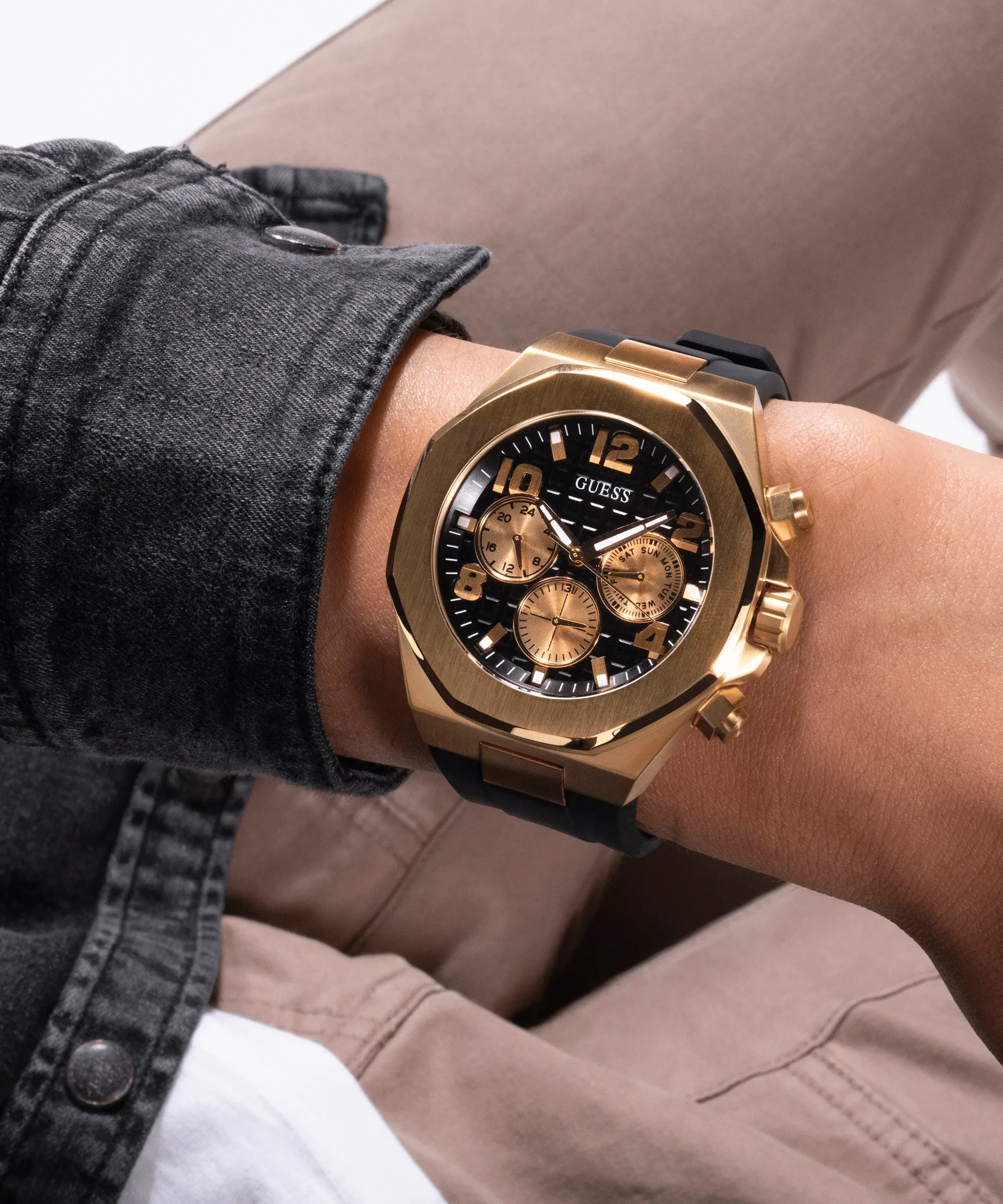 Guess Empire Black Men's Watch GW0583G2