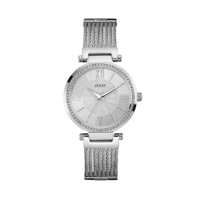 Guess Soho Ladies Silver Watch Model W0638L1