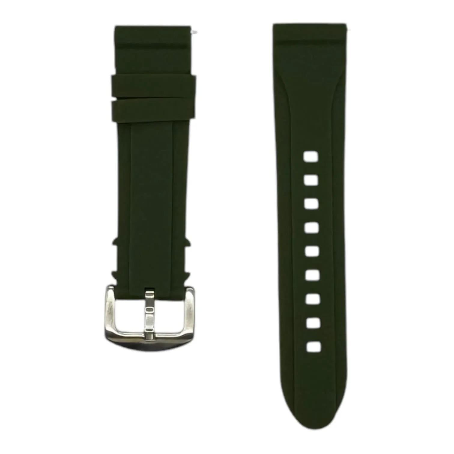 Heritage Elite Premium Silicone Watch Straps with the Mountblanc 22mm Range