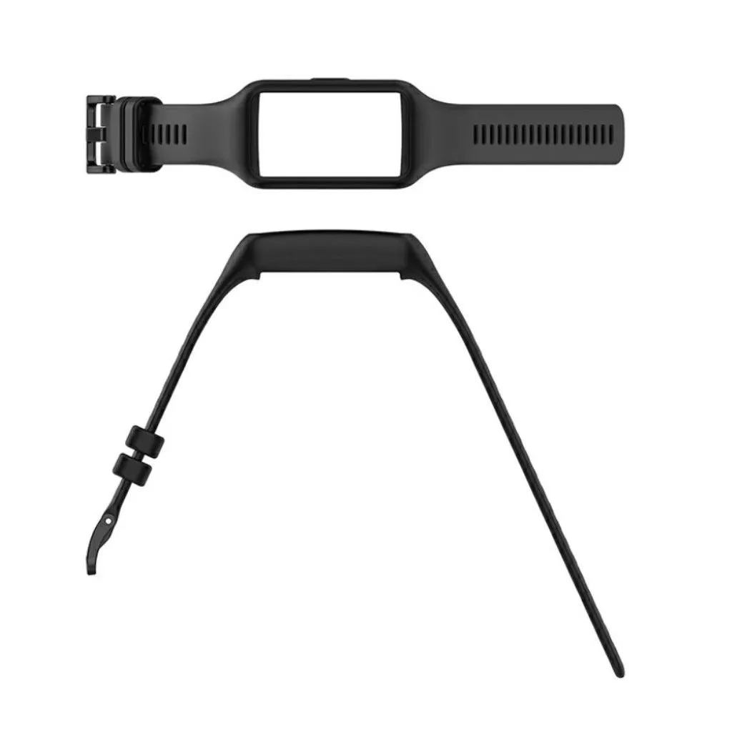 Honor Band 6 integrated silicone watch strap - Black