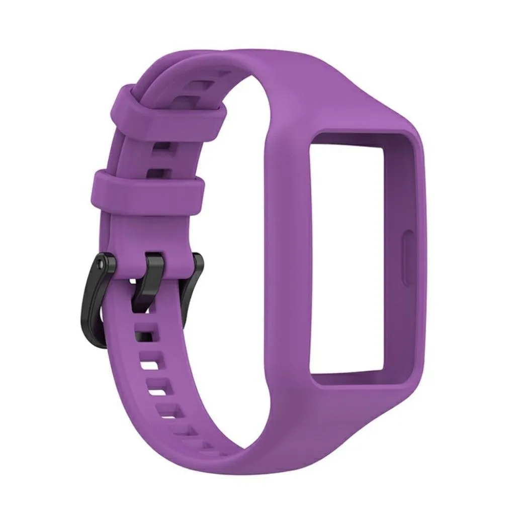 Honor Band 6 integrated silicone watch strap - Dark Purple