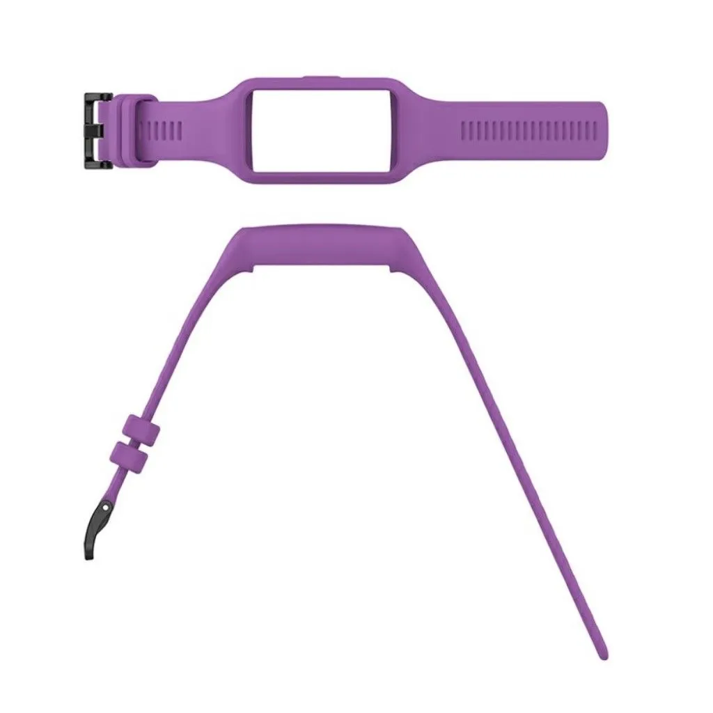 Honor Band 6 integrated silicone watch strap - Dark Purple