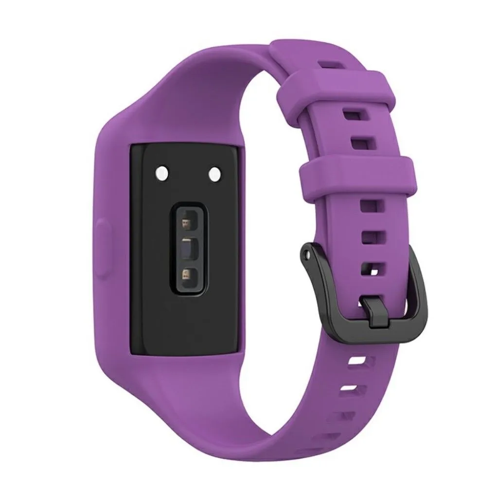 Honor Band 6 integrated silicone watch strap - Dark Purple