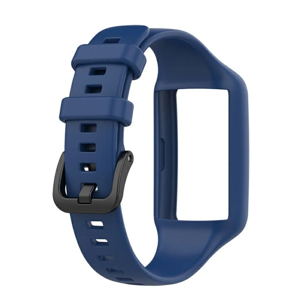 Honor Band 6 integrated silicone watch strap - Navy Blue