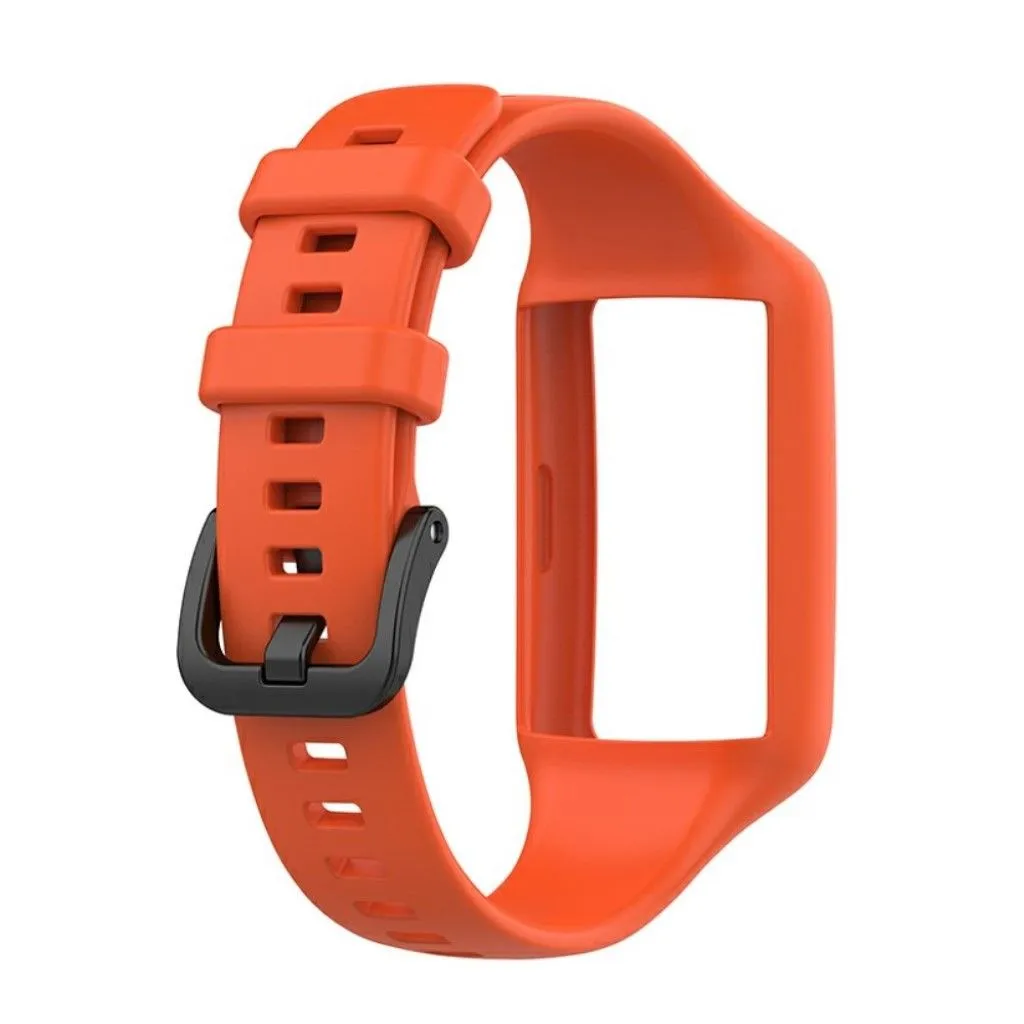 Honor Band 6 integrated silicone watch strap - Orange