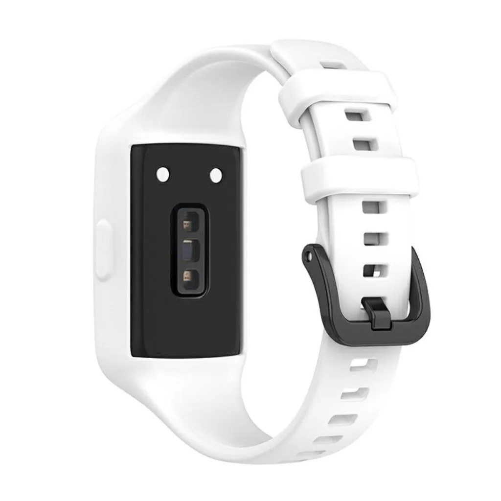 Honor Band 6 integrated silicone watch strap - White