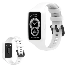 Honor Band 6 integrated silicone watch strap - White