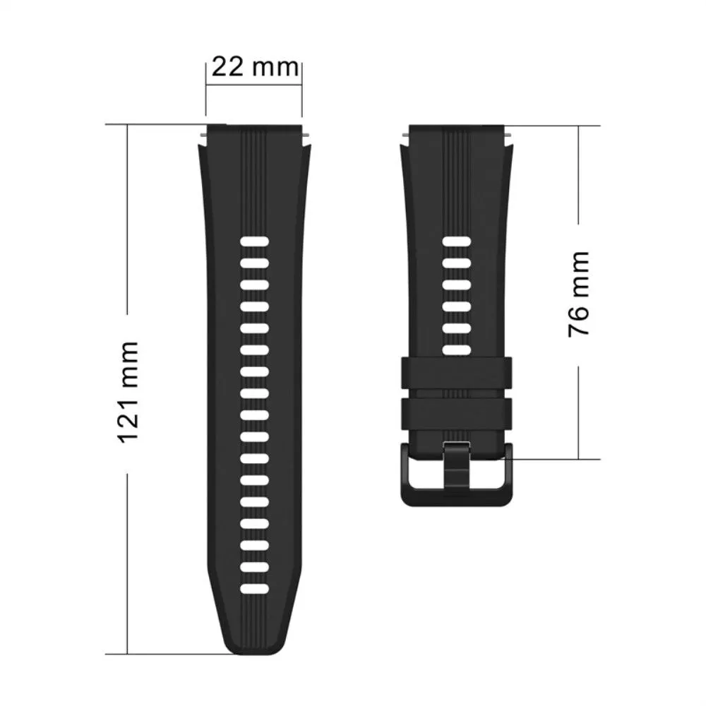 Honor Watch GS 3 silicone watch strap - Green